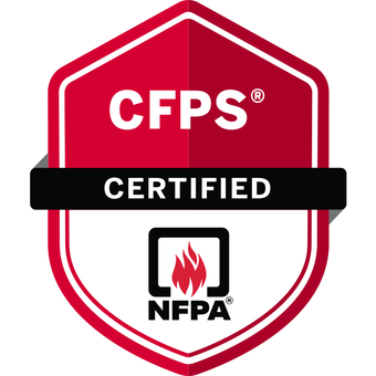 CFPS Certified Fire Protection Specialist badge